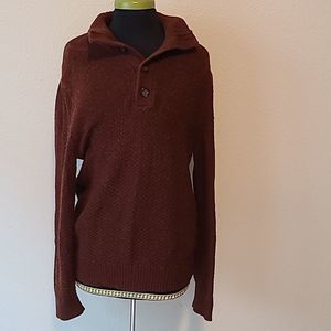 Effortless Elegance: Banana Republic Cowl Neck Sweater (M) - Burgundy Bliss!